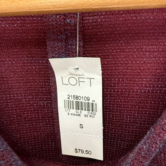 Ann Taylor LOFT Elegant Purple Women's Shift Dress! New! - Picture 2 of 5